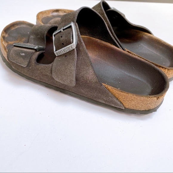 Birkenstock Arizona Soft Footbed Gray Suede main image 6